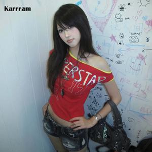 Karrram 일본 Y2k 오프숄더 티셔츠, 2000 년대 레터 프린트 크롭탑, 빈티지 하라주쿠 라인스톤 티셔츠, 아메리칸 레트로