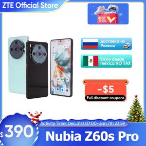 Nubia Z60S 프로 스마트폰 글로벌 버전, 6.78 인치, Snapdragon 8 Gen2, 5100mAh 배터리, 80W 충전 카메라, 위성 AI NFC 모델 NX725J