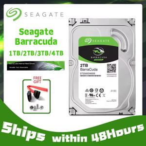 씨게이트 SATA 3 인터페이스, 1TB, 2TB, 3TB, 4TB, 브랜드 데스크탑 PC, 3.5 인치 내장 기계식 하드 디스크, SATA 6 Gb/s, HDD 7200 RPM