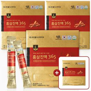 [3+1] 6년근 홍삼 진액 365 스틱 10g,100포