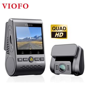 VIOFO A129 Plus Duo 차량용 DVR 대시 캠, 후면 보기 카메라, 차량 비디오 레코더, 쿼드 HD 나이트 비전, 소니 센서 대시 캠, GPS 포함