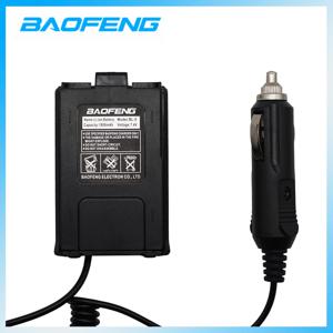 BAOFENG 배터리 제거 차량용 충전기, 바오펑 UV5R UV-5RE UV-5RA 양방향 라디오, 12-24V 워키토키 액세서리 교체품