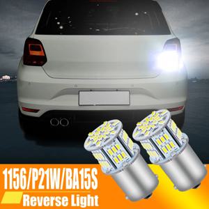 2pcs LED 역방향 Blub 램프 P21W BA15S Canbus VW Passat B5 B5.5 B6 골프 mk3 mk4 mk5 mk6 3 4 5 6 폴로 6n 6r 9n Touran