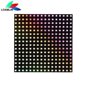 WS2812B RGB 디지털 LED 패널, 개별적으로 다룰 수 있는 라이트 스트립, 유연한 모듈 매트릭스 스크린 5V, 1 ~ 5 개, WS2812, 8x8, 16x16, 8x32