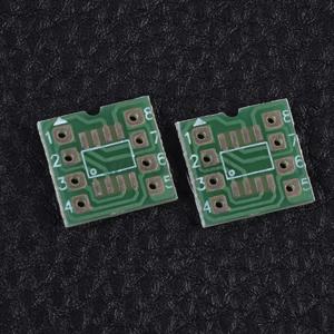 DIP8 SMD-DIP IC 어댑터 소켓, SOP8, TSSOP8, SOIC8, SSOP8 보드-DIP 어댑터 변환기 플레이트, 0.65mm, 1.27mm, 10 개