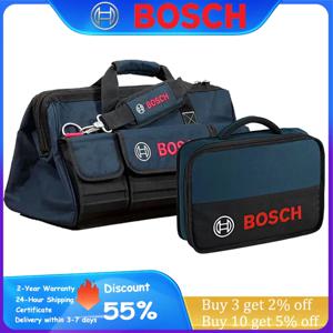 글로벌 브랜드 BOSCH 공구 가방, 내마모성 방수 캔버스 공구 가방, 대용량 다기능 핸드백