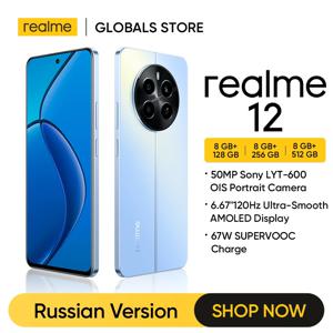 Realme 12 4G 스마트폰 120Hz 6.67 인치 AMOLED 디스플레이, 50MP 소니 LYT-600 OIS 카메라, 67W SUPERVOOC 충전 스냅드래곤 685 프로세서