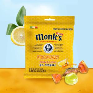 몽스 프로폴리스 목캔디 30g Monk's propolis candy 30g 목캔디 허브캔디 민트사탕 몽크스캔디 몽크캔디