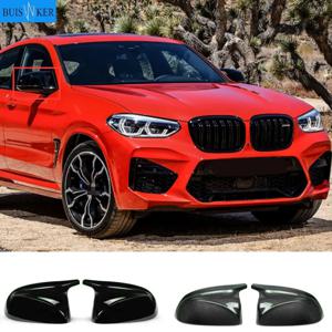 BMW X3 G01 X4 G02 X5 G05 X6 G06 X7 G07 2018 2019 2020 M 스타일 블랙 백미러 커버 X3M 룩