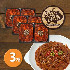 맛있는녀석들 뒷고기 돼지 제육볶음  500g, 6개(1kg, 3개)