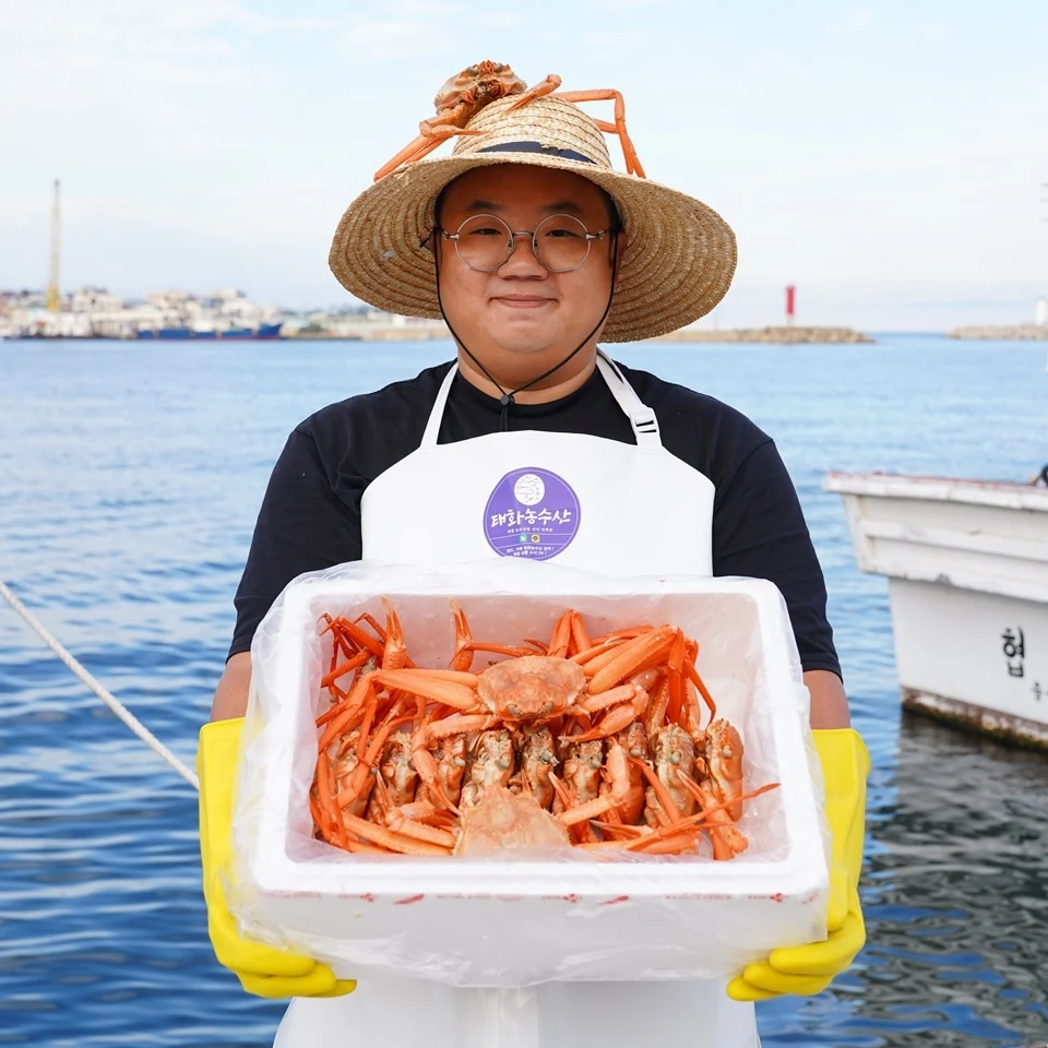 [선주직송] 국내산 구룡포 자숙 홍게 2kg