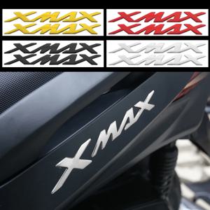 펜더용 3D 송진 젤 엠블럼 데칼, 연료 탱크 로고 스티커, 야마하 X-MAX XMAX 125 250 300 400 오토바이 장식, 2 개