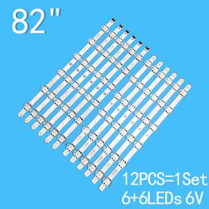 LED 백라이트, LG 82UM7600, 82UM8070PUA, 82UN8570PUC, LGIT _ 82UM75 _ R2, Y19.5 트라이던트, 82UM75 _ A B, 6V, 6, 449mm, 468mm, 12 개