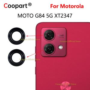 Coopart 후면 카메라 유리 렌즈, 모토로라 MOTO G84 5G XT2347 교체, 접착 스티커 포함, 신제품