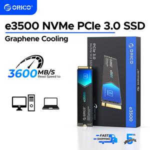 ORICO 내장 솔리드 스테이트 드라이브, 노트북 및 데스크탑용, M.2 NVMe SSD, 1TB PCIe3.0, 3500 MB/s, 2280 PCIe Gen3x4 NVMe, 3D NAND, 5 Yeas