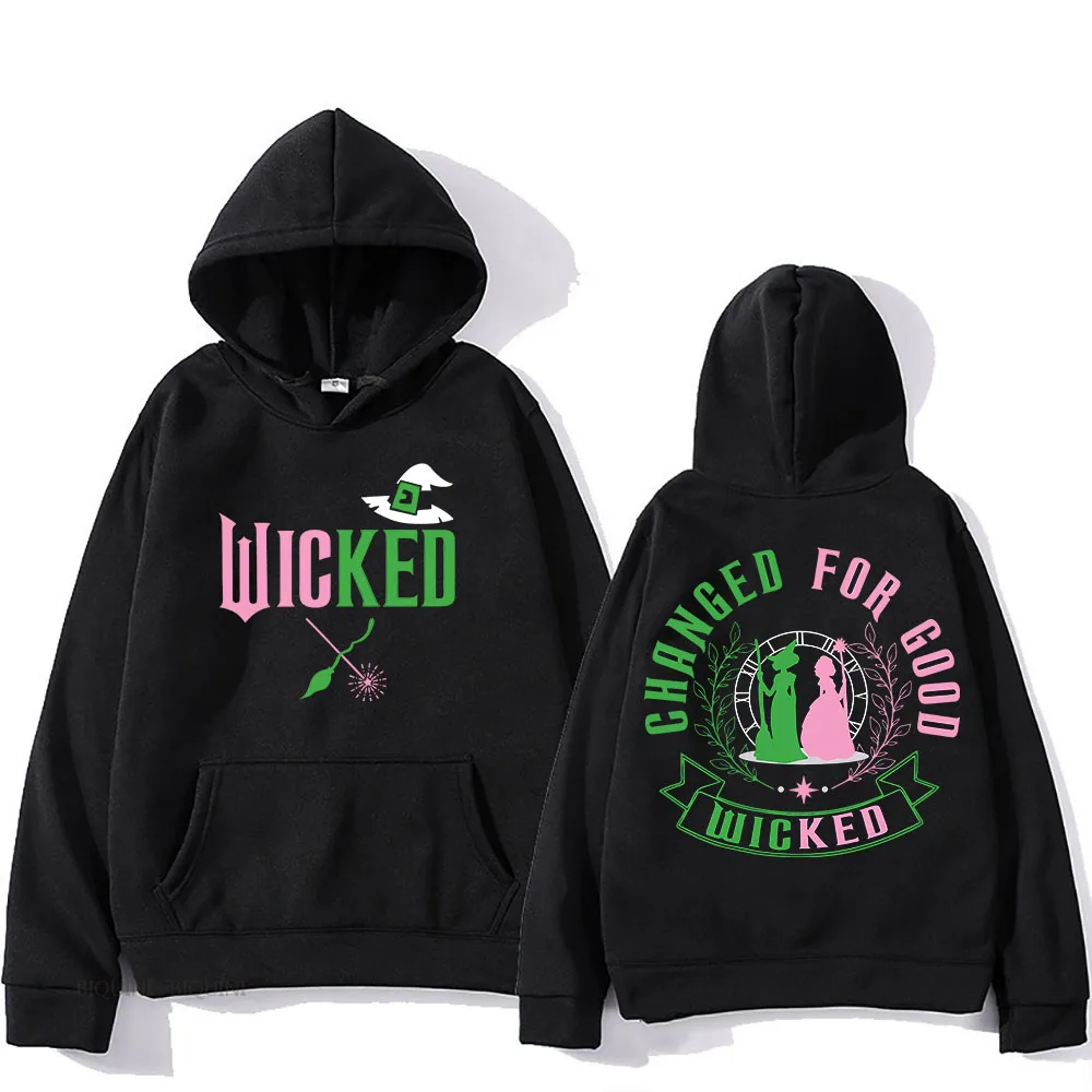 Wicked 만화 후드, 레트로 맨투맨 Funko Pop, 편안한 펑크 의류, Sudaderas 캐주얼 풀오버, 가을 및 겨울