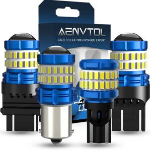 AENVTOL Canbus LED 백업 역방향 램프, 주간 주행등, 방향 지시등, T15 W16W P21W BA15S, W21W W21 5 W SRCK P27 7W, 2 개