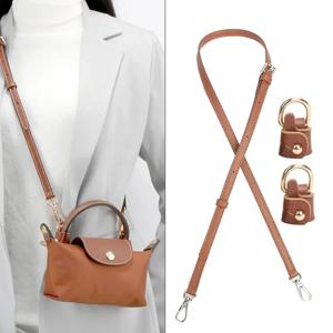 Longchamp 가방 숄더 스트랩 덤플링 크로스 바디 천공 변환 액세서리, 펀치 프리 백 스트랩, 3 개