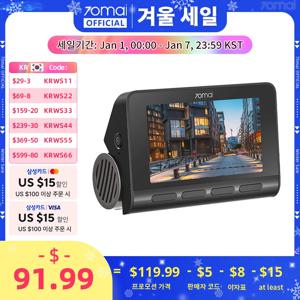 70mai 대시 캠 A810 UHD 4K 150FOV GPS ADAS 24 시간 주차 4G 연결 자동차 DVR, 70mai 4G A810 HDR 듀얼 채널 경로 추적