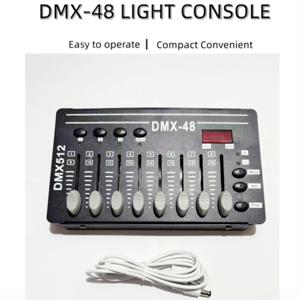 DMX512-48 컨트롤러 라이트 콘솔 무빙 헤드 라이트 컨트롤러, 디밍 콘솔 무대 조명 장비, 파티 라이트 쇼