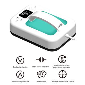 휴대용 미니 열 프레스 기계, 휴대용 열 전달 기계 지지대, 온도 조절 타이머 과열, HP6, 7x5 인치