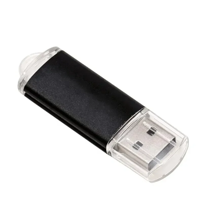 USB 플래시 드라이브, 64GB 펜 드라이브, 금속 메모리 스틱, 블랙 펜드라이브, 32GB 고속 외장 스토리지, 창의적인 선물 U 디스크