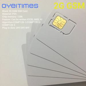 OYEITIMES 2G GSM SIM 카드 블랭크, 프로그래밍 가능 GSM SIM 카드, ICCID IMSI PIN PUK ADM KI COMP128 OP/OPC 없는 알고리즘