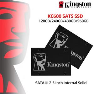 Kingston 내장 솔리드 스테이트 드라이브 HDD 하드 디스크, 데스크탑 노트북 PC, KC600 SSD, 1TB, 256GB, 512GB, 2TB, SATA, 3 2.5 인치, HD SSD, 1024GB