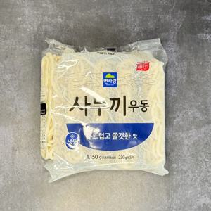 면사랑 사누끼우동 1,150g (230g x 5개) 5인분 냉동우동면