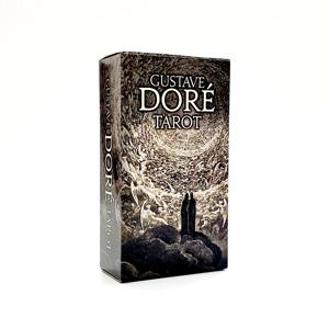 Gustave Dore 타로 카드, 종이 매뉴얼 포함, 가족 파티 엔터테인먼트 보드 게임, 마녀 점술 게임, 오라클 덱, 78 개