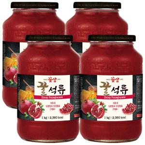 꽃샘 꿀석류 1kg 4개