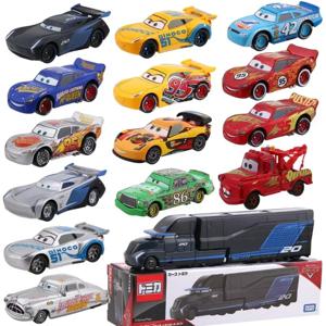 Takara Tomy Tomica 디즈니 픽사 자동차 세기 모델 키트, 다이캐스트 미니어처 아기 장난감, 재미있는 마술, 어린이 크리스마스 선물, 남아용 장난감