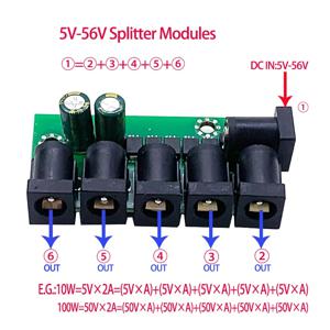 분배기 전압 분배기 모듈, 1-5, 5V-56V