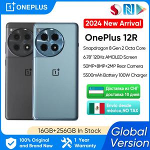 OnePlus 12R 5G 글로벌 버전, 스냅드래곤 8 Gen 2 6.78 인치, 120Hz AMOLED 디스플레이, 100W SUPERVOOC, 5500mAh 배터리, 16GB, 256GB, 2024 신제품