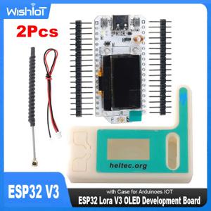 ESP32-S3 와이파이 및 BT 개발 보드, C 타입 OLED 디스플레이, Arduinoes IOT용 케이스 포함, ESP32 V3 LoRa32 V3, 868MHz, 915MHz