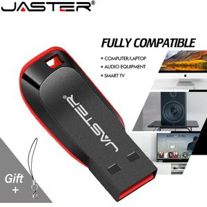 JASTER 플라스틱 USB 플래시 드라이브, 128GB 키 체인 메모리 스틱, 64GB 미니 펜 드라이브, 32GB, 블랙 크리에이티브 비즈니스 선물, 16GB, 8GB, 4GB