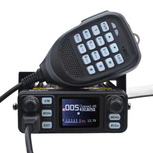 IC-980 프로 UHF VHF 듀얼 밴드 듀얼 워치, 25W AI 소음 감소 FM 스크램블러, 복스 미니 모바일 라디오