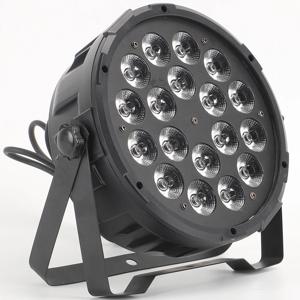 2022 무대 LED 플랫 파 워시 라이트, rgbwauv 6in 1, 18x18w, rgbwa uv 6in 1, dj 무대 조명, 신제품