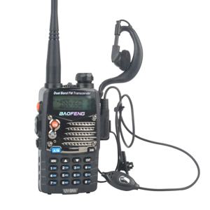 UV-5RA baofeng 워키 토키 듀얼 밴드 VHF UHF 휴대용 FM 양방향 라디오 이어 피스