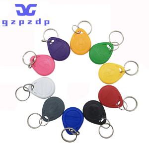 접근 제어 키 체인 카드, 읽기 전용, TK4100 근접 125Khz RFID Keyfobs 카드, 10PCs