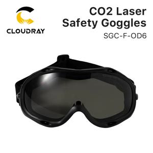 Cloudray 레이저 안전 고글 스타일 F 10600nm 보호 안경, CO2 기계용 보호 안경, OD6 + 10.6um