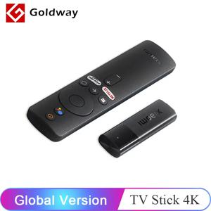 글로벌 샤오미 미 TV 박스 S 2세대 4K 안드로이드 TV 울트라 HD 2G 8G WIFI 구글 캐스트 넷플릭스 셋탑 스마트 TV 미박스 4 미디어 플레이어