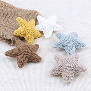 아기 젖꼭지 클립 DIY 액세서리 크로셰 인형 스타 비즈 유아 젖니가 남 장난감 딸랑이 Teether, 신생아 샤워 선물