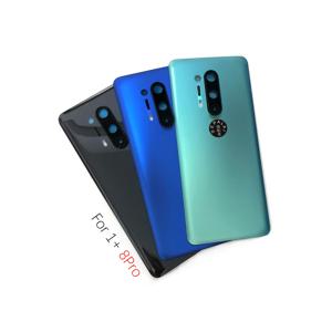 Oneplus 배터리 후면 커버 하우징, 후면 도어 케이스, 카메라 렌즈로 교체 배터리 커버, 8 8Pro 1 + 8T, 신제품