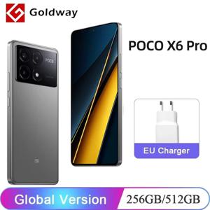 POCO X6 Pro 5G 글로벌 버전 NFC 스마트폰 1.5K 120Hz AMOLED 디스플레이 64MP OIS 카메라 5000mAh 배터리 67W 터보 충전