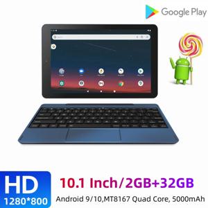 안드로이드 10 태블릿, MT8167 쿼드 코어, 2GB RAM, 32GB ROM, 1280*800 IPS 듀얼 카메라, 5000mAh 배터리, 인기 10.1 인치