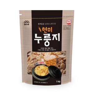 엄마사랑 한끼든든 앞뒤로 2번 구운 현미 누룽지 1kg