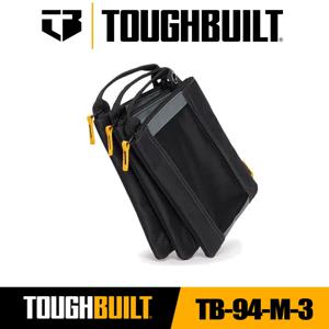 TOUGHBUILT TB-94-M-3 패스너 백 보관 도구 가방, 네일 백, 전동 공구 액세서리, 튼튼한 가방, 3 팩