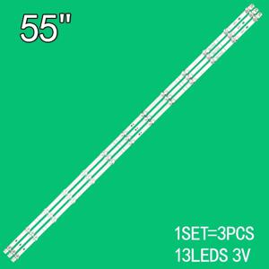 3PCS LED 백라이트 스트립 13 leds Hisense 55 