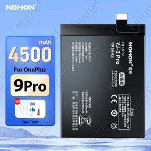 NOHON OnePlus 9 Pro 9R 8 7 6 휴대폰 배터리, BLP827 배터리, One Plus 9RT 8T 7T 6T 1 + Nord 2 BLP801 BLP759 BLP861 BLP685